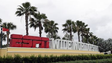 La entrada del complejo de Wide World of Sports de ESPN en Walt Disney World, el mi&eacute;rcoles 3 de junio de 2020, en Kissimmee, Florida. Probablemente sea sede de la NBA tras la reanudaci&oacute;n post pandemia