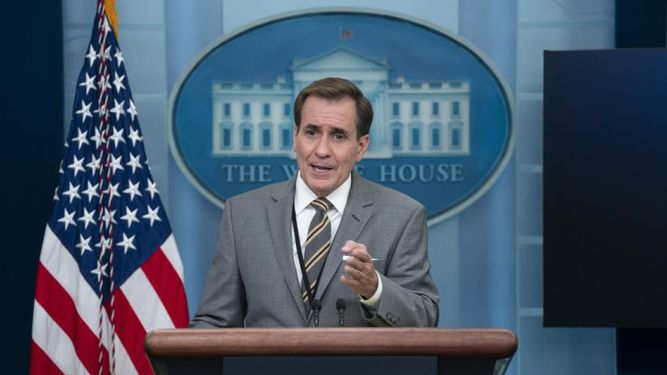 El vocero del Consejo de Seguridad Nacional John Kirby.