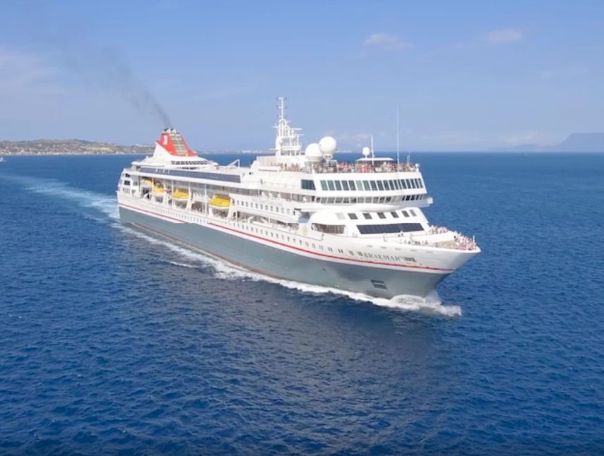 El crucero Braemar de Fred Olsen Cruise Lines.