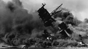 Ataque japonés a Pearl Harbor el 7 de diciembre de 1941