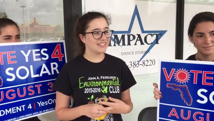 Grupo de apoyo a la enmienda 4 habla sobre los beneficios de la propuesta.&nbsp;