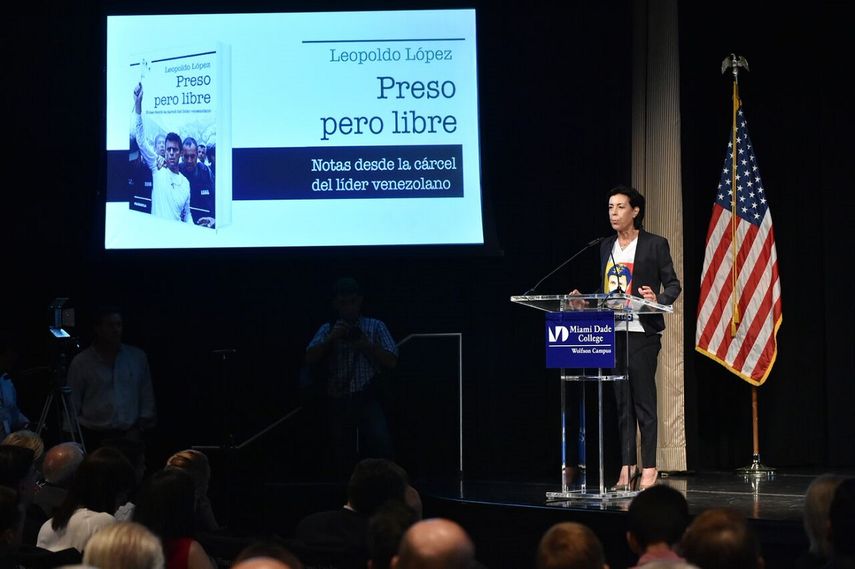 Antonieta Mendoza resaltó el valor del venezolano que sigue firme en su lucha por recuperar la democracia en el país sudamericano