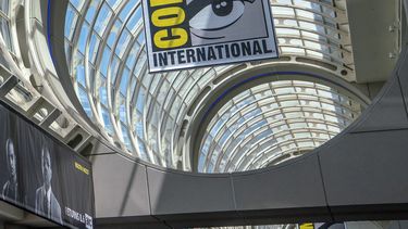 En esta foto del 20 de julio de 2018, un cartel de la Comic-Con en San Diego.&nbsp;