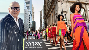 El diseñador de moda Nabys Vielman cuenta con un atelier en Nueva York. 