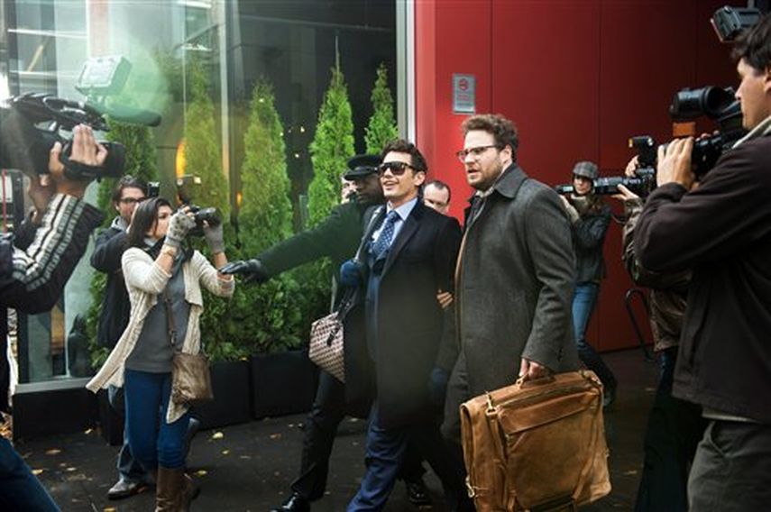 Los hackers no identificados exigieron que Sony cancelara el estreno de la película The Interview, una comedia que incluye una macabra escena sobre el asesinato del líder de Corea del Norte. (AP) 