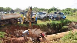 La empresa estatal Aguas de La Habana explica que una rotura en la conductora principal ha dejado sin agua a los municipios de Plaza de la Revolución, Cerro, Diez de Octubre, La Habana Vieja, Boyeros y Centro Habana.