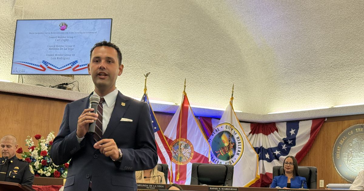 Hialeah: Bryan Calvo enfrenta importantes retos desde el primer día de su gobierno