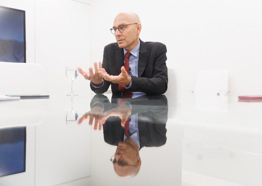 El alto comisionado de la ONU para los Derechos Humanos, Volker Türk, durante una entrevista para Europa Press, en la sede del Ministerio de Exteriores, a 4 de octubre de 2023, en Madrid (España). Volker Türk es un abogado austriaco y funcionario de las Naciones Unidas que ejerce como Alto Comisionado de la ONU para los Derechos Humanos desde el 17 de octubre de 2022.