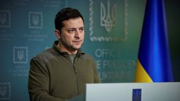 El presidente ucraniano Volodymyr Zelenskyy