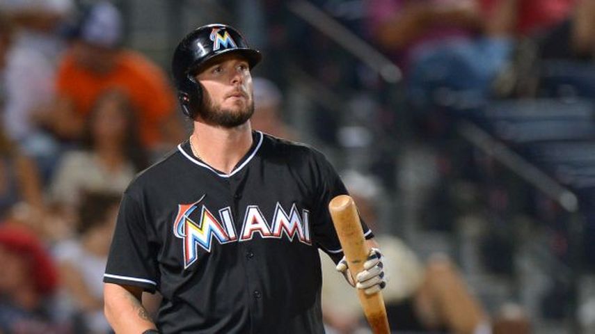 Saltalamacchia nunca pudo demostrar gran nivel con los Marlins (Archivo)