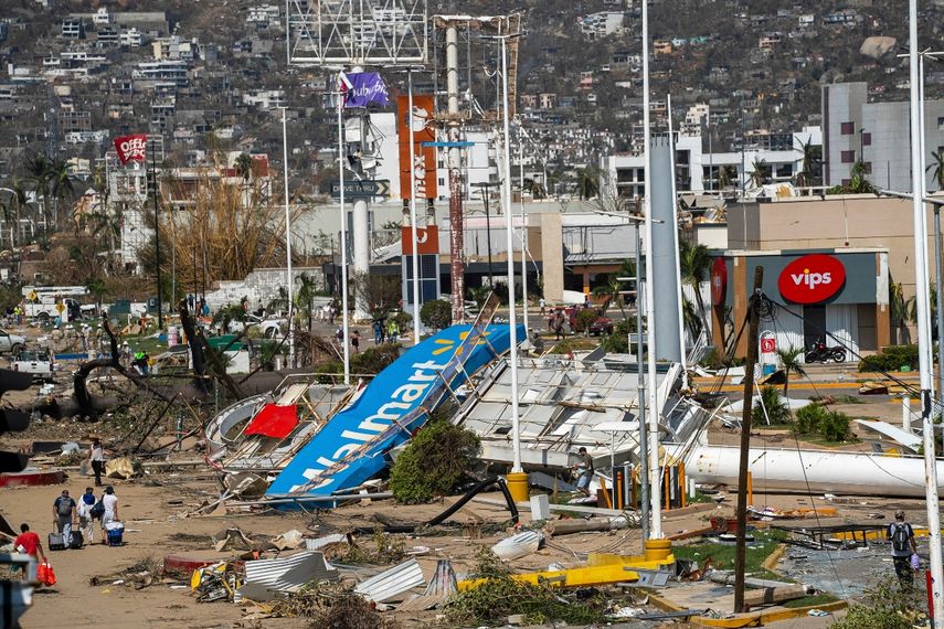 México: huracán Otis rompe récords y deja devastación