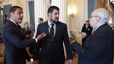 Diario las Américas | José Manuel Olivares-David Smolansky-Gustavo Tarre-OEA-Washington-02142019-efe.jpg