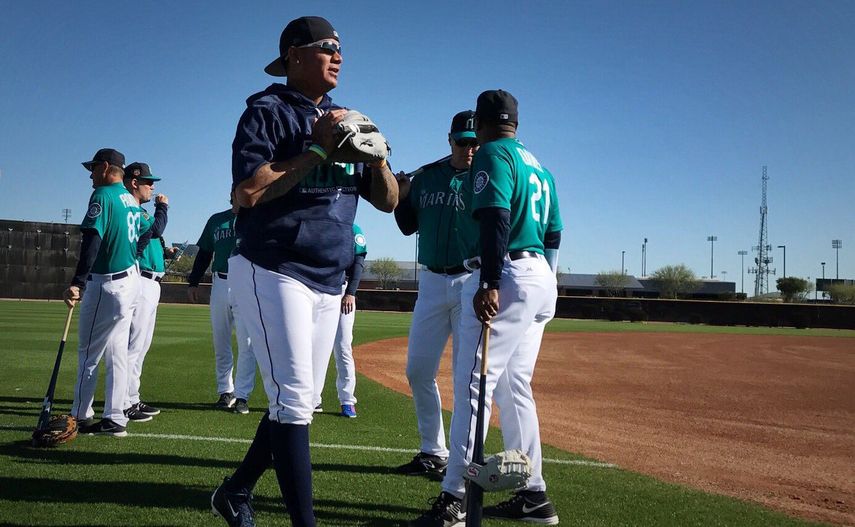 Hernández está aprovechando al máximo el tiempo en los entrenamientos.