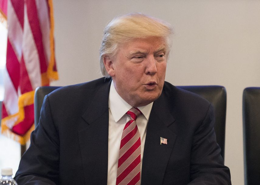 El presidente electo de EEUU, Donald Trump.