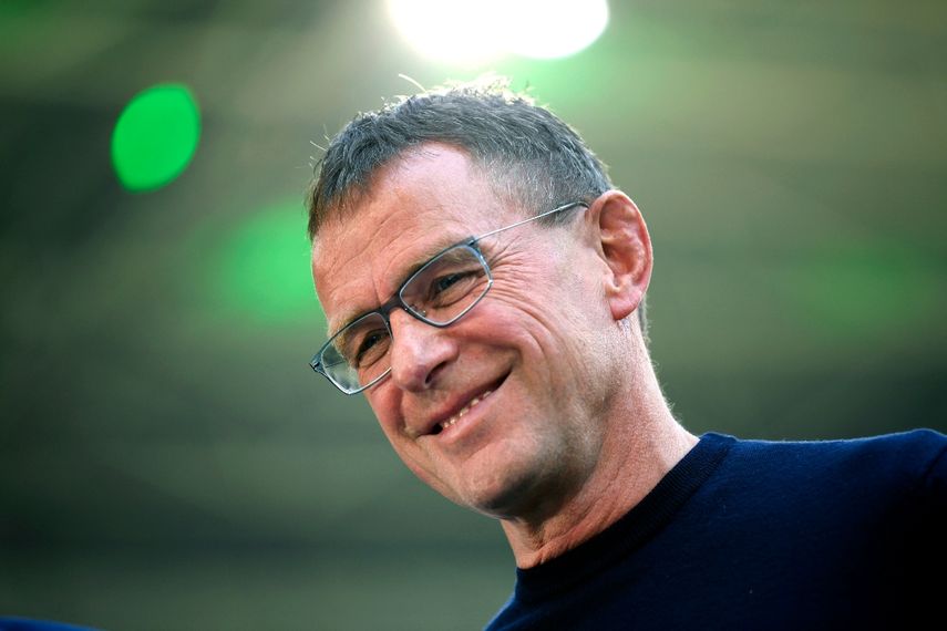 El entrenador alemán Ralf Rangnick drigirá al Manchester United hasta el final de la temporada