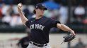 En esta foto del 5 de marzo de 2020, el pitcher Gerrit Cole de los Yanquis de Nueva York lanza durante un juego de pretemporada contra los Tigres de Detroit, en Lakeland, Florida. En esta foto del 5 de marzo de 2020, el pitcher Gerrit Cole de los Yanquis de Nueva York lanza durante un juego de pretemporada contra los Tigres de Detroit, en Lakeland, Florida.