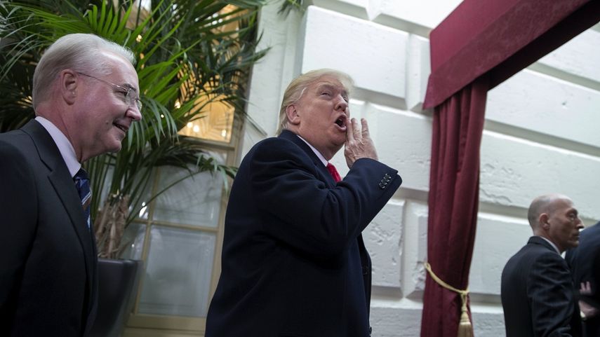 Trump&nbsp;pidió a los congresistas unidad para eliminar y reemplazar el Obamacare, y advirtió de las consecuencias de no hacerlo.