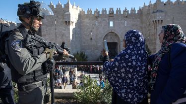 Un cuerpo especial del Ejército israelí vigila los lugares más concurridos de Jerusalén.