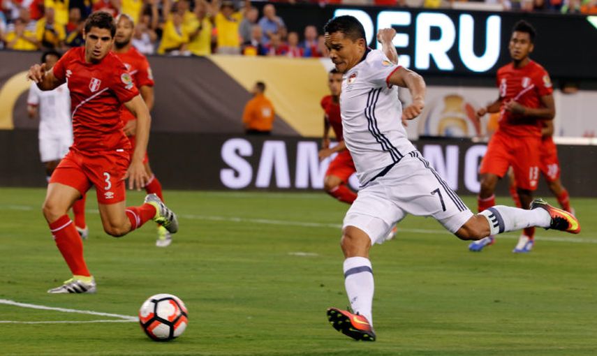 Colombia tuvo más llegada pero no fue contundente en el área. (EFE)