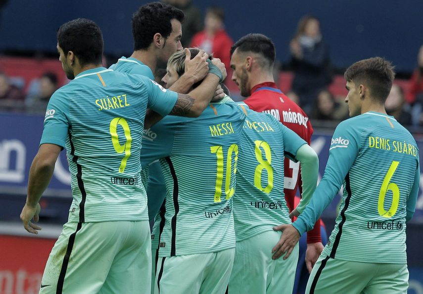 El equipo azulgrana volvió a mostrar su poder ofensivo.