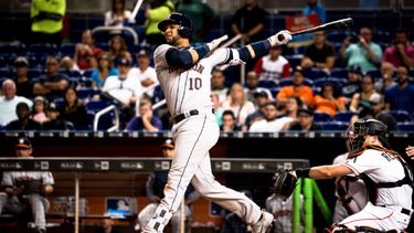 Gurriel conectó su tercer cuadrangular de la temporada en la sexta entrada.&nbsp;