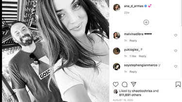 Ben Affleck y Ana de Armas.&nbsp; &nbsp;