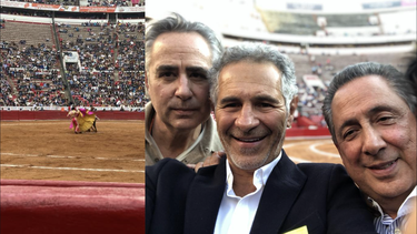 Zarco Jesús Antonio Sarquis Deguer dijo presente en la emotiva presentación en la plaza de toros del rejoneador español Pablo Hermoso de Mendoza.&nbsp;