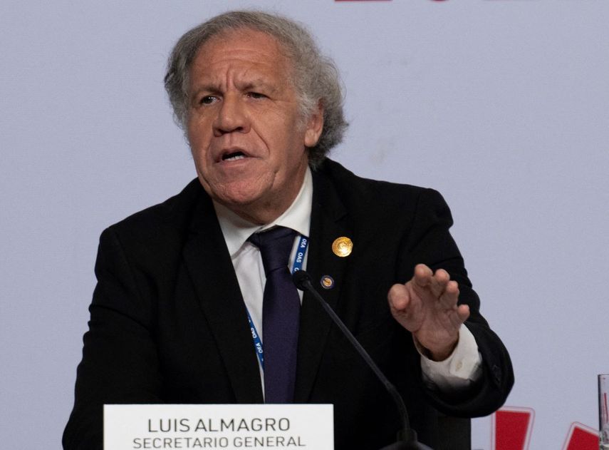 Luis Almagro, secretario general de la OEA en asamblea efectuada en Lima, Perú 07 de Octubre 2022.