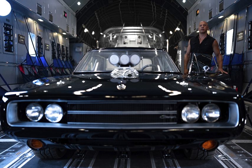 Vin Diesel en una escena de Fast X, la nueva entrega de Fast and Furious.&nbsp;