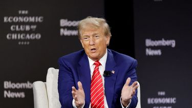 El candidato presidencial republicano y presidente 45 de Estados Unidos, Donald Trump.