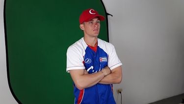 El joven pelotero cubano César Prieto.&nbsp;