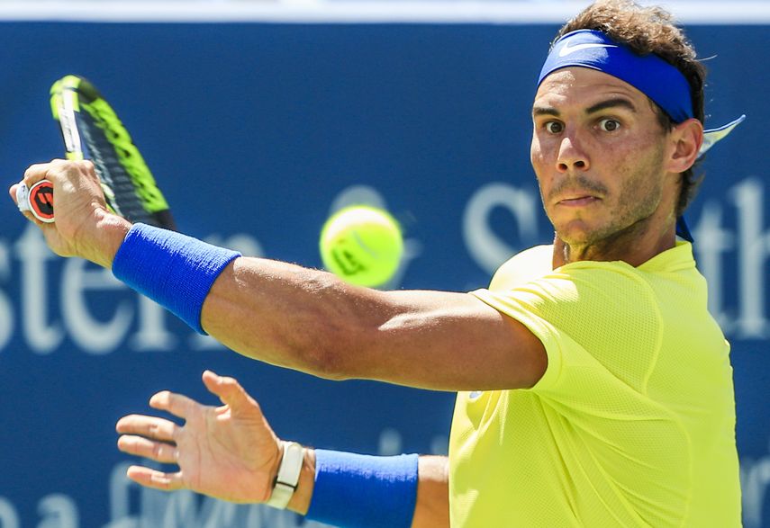 Nadal duró una&nbsp;hora y 39 minutos para lograr su clasificación a la siguiente ronda de torneo de Cincinnati.