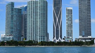 Una vista parcial del downtown de Miami.&nbsp;