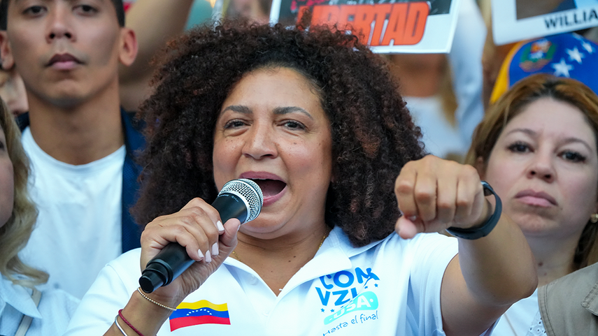 María Teresa Morín, coordinadora del Comando Con Venezuela en EEUU. María Teresa Morín, coordinadora del Comando Con Venezuela en EEUU.