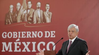 El presidente de México Andrés López Obrador.