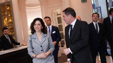 La presidenta de la Comunidad de Madrid, Isabel Díaz Ayuso, destacó del empresario Gerardo Cuerva su “defensa valiente y real de las pymes ante todos y ante todo”