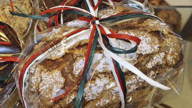 El panettone, dulce procedente de Milán.
