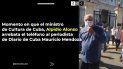 El ministro de Cultura de Cuba, Alpidio Alonso Grau, agredió físicamente al periodista de DIARIO DE CUBA Mauricio Mendoza. El ministro de Cultura de Cuba, Alpidio Alonso Grau, agredió físicamente al periodista de DIARIO DE CUBA Mauricio Mendoza.