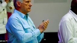 El dictador de Cuba, Miguel Díaz-Canel El dictador de Cuba, Miguel Díaz-Canel