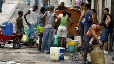 Debido a la sequía se dificulta el abastecimiento de agua potable.&nbsp;