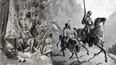 Ilustraciones del Quijote de La Mancha y Sancho Panza, realizadas por Gustave Doré en 1863.