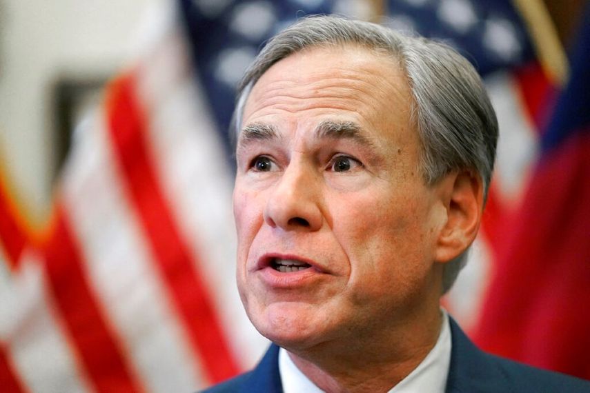 El gobernador de Texas, Greg Abbott.