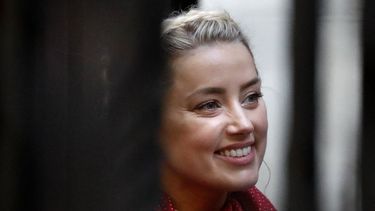 Amber Heard llega al Tribunal Supremo en Londres el martes 21 de julio de 2020.&nbsp;