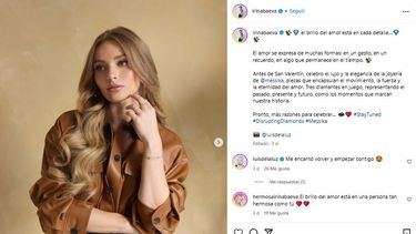 La actriz de origen ruso Irina Baeva.&nbsp;