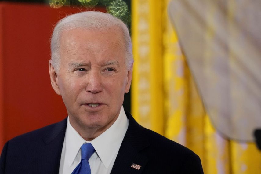 El presidente Joe Biden en un evento en la Casa Blanca.