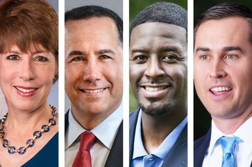 Graham, Levine,&nbsp;Gillum y King vuelven a exponer sus ideas, en un debate auspiciado por organizaciones comunitarias y sindicales