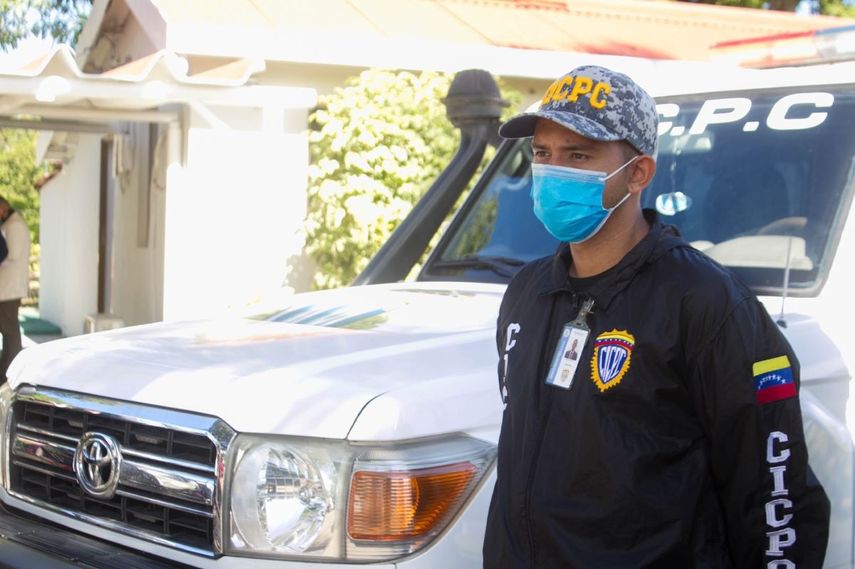 Un funcionario del Cuerpo de Investigaciones Científicas Penales y Criminalísticas de Venezuela