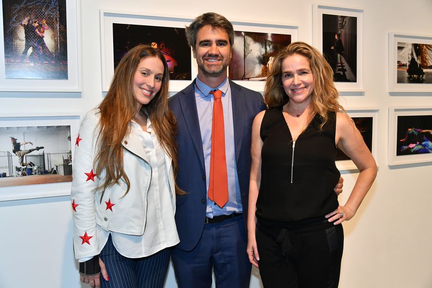 Siudy Garrido, Francisco Tardío y Migdalia Salazar.