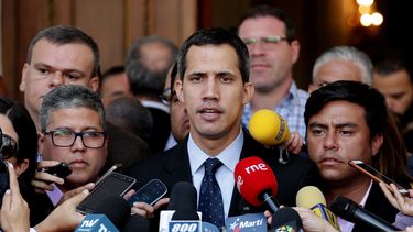 Juan Guaidó, presidente encargado de Venezuela.
