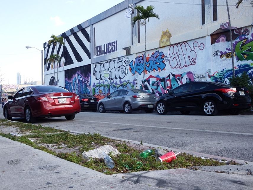 El área de Wynwood es donde se ha concentrado la incidencia del zika (JESÚS HERNÁNDEZ)